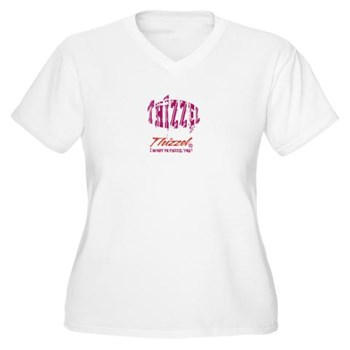 Text Effect Logo Plus Size T-Shirt