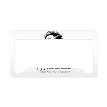 Thizzel Madness License Plate Holder