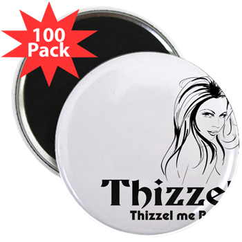 Thizzel Lady Magnets