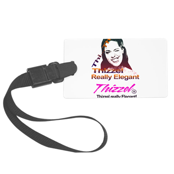 Thizzel Elegant Logo Luggage Tag