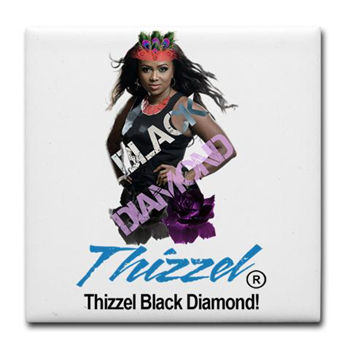 Thizzel Diamond Tile Coaster