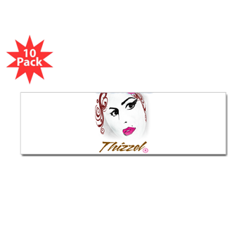 Look at Me Thizzel Bumper Bumper Sticker