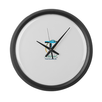 Thizzel Encompass Logo Large Wall Clock