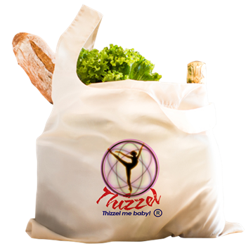 Thizzel Dancing Reusable Shopping Bag