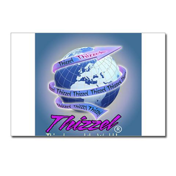 Thizzel Globe Postcards (Package of 8)