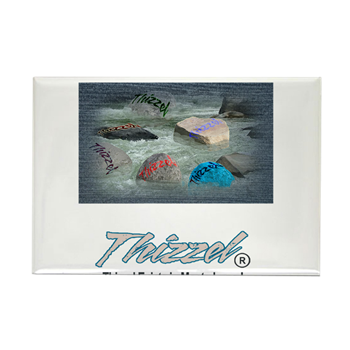 Thizzel Exist Logo Magnets