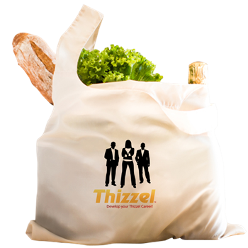 Thizzel Career Reusable Shopping Bag
