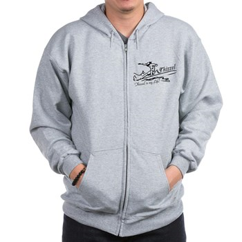 Thizzel Surfing Zip Hoodie
