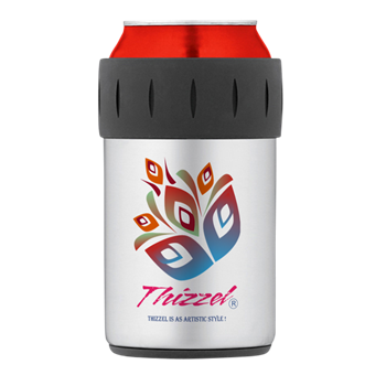 Artistic Leaves Logo Thermos® Can Cooler