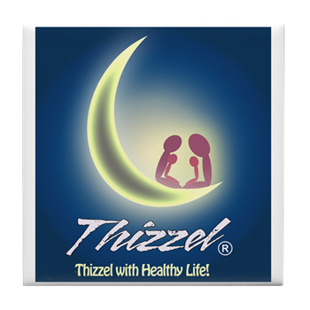 Thizzel Health Tile Coaster