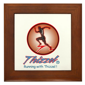 Runner Logo Framed Tile