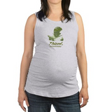 Thizzel Study Logo Maternity Tank Top