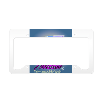 Thizzel Globe License Plate Holder