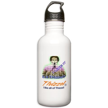 All of Thizzel Logo Water Bottle