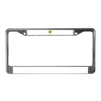 Growing Vector Logo License Plate Frame