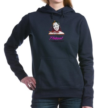 Thizzel Elegant Logo Women's Hooded Sweatshirt