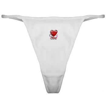 Valentine Logo Classic Thong