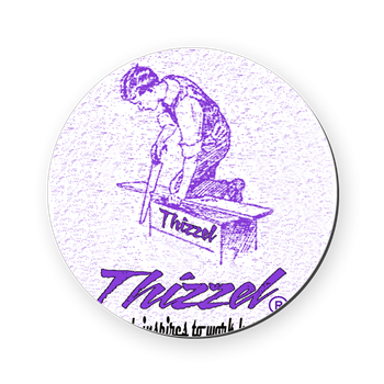 Thizzel Work Cork Coaster