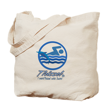 Swimming Logo Tote Bag