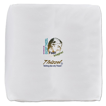 Only Thizzel Logo Cube Ottoman
