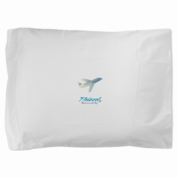 Travel Vector Logo Pillow Sham
