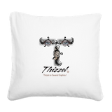 Face Graphics Logo Square Canvas Pillow