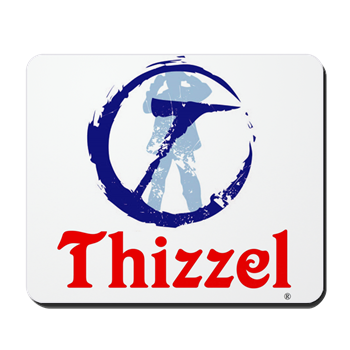 THIZZEL Trademark Mousepad