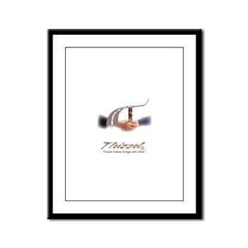 Bridge Logo Framed Panel Print