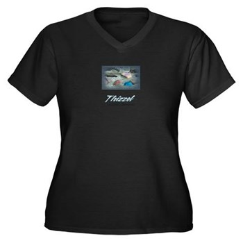 Thizzel Exist Logo Plus Size T-Shirt