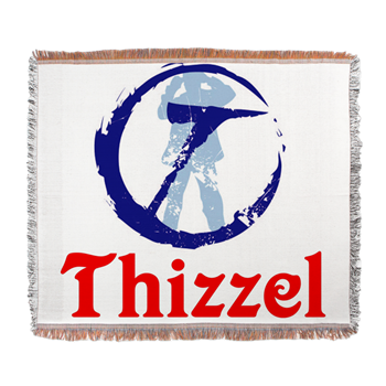 THIZZEL Trademark Woven Blanket