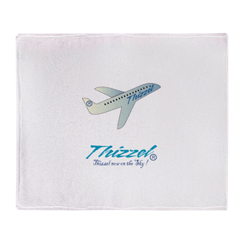 Travel Vector Logo Throw Blanket
