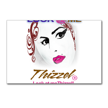 Look at Me Thizzel Postcards (Package of 8)