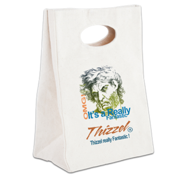 Thizzel really Fantastic Canvas Lunch Tote