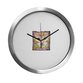 Jokes Logo Modern Wall Clock