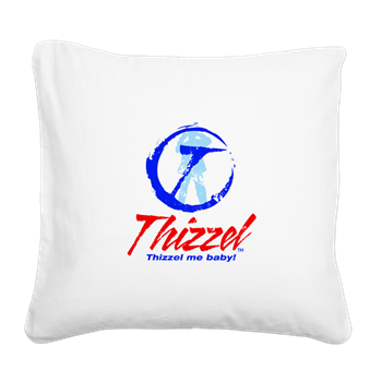 Thizzel Square Canvas Pillow