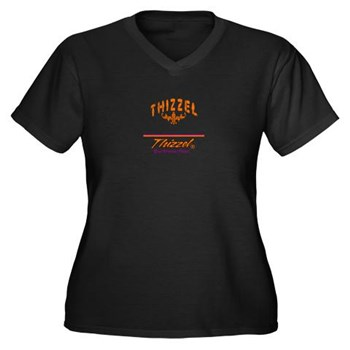 Text Graph Logo Plus Size T-Shirt