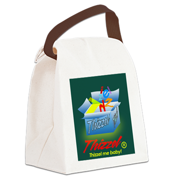 Thizzel Gifts Canvas Lunch Bag