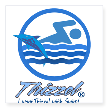 Swimming Logo Sticker