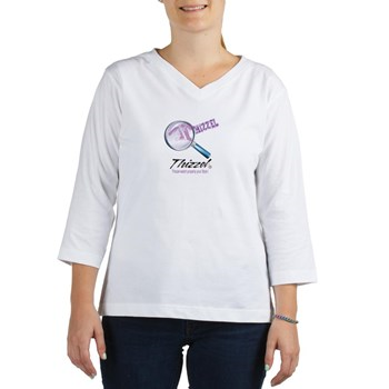 Magnifier Logo Women's Long Sleeve Shirt (Women's Long Sleeve Shirt (3/4 Sleeve)