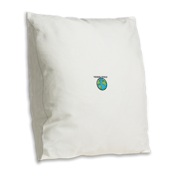 design Burlap Throw Pillow