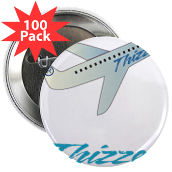 Travel Vector Logo 2.25" Button (100 pack)