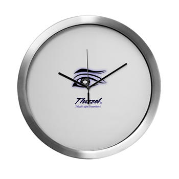 Thizzel Sight Logo Modern Wall Clock