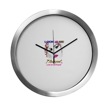 Look at Me Thizzel Modern Wall Clock