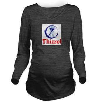 THIZZEL Trademark Long Sleeve Maternity T-Shirt