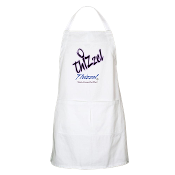 Text Effect Logo Apron