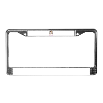 Thizzel makes me Funny License Plate Framev