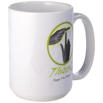 Finger T Logo Mugs