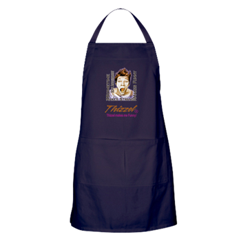 Thizzel makes me Funny Apron (dark)