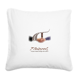 Bridge Logo Square Canvas Pillow