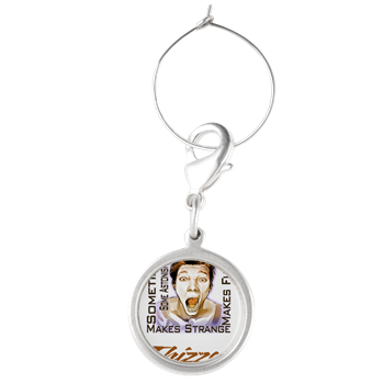 Thizzel makes me Funny Wine Charms